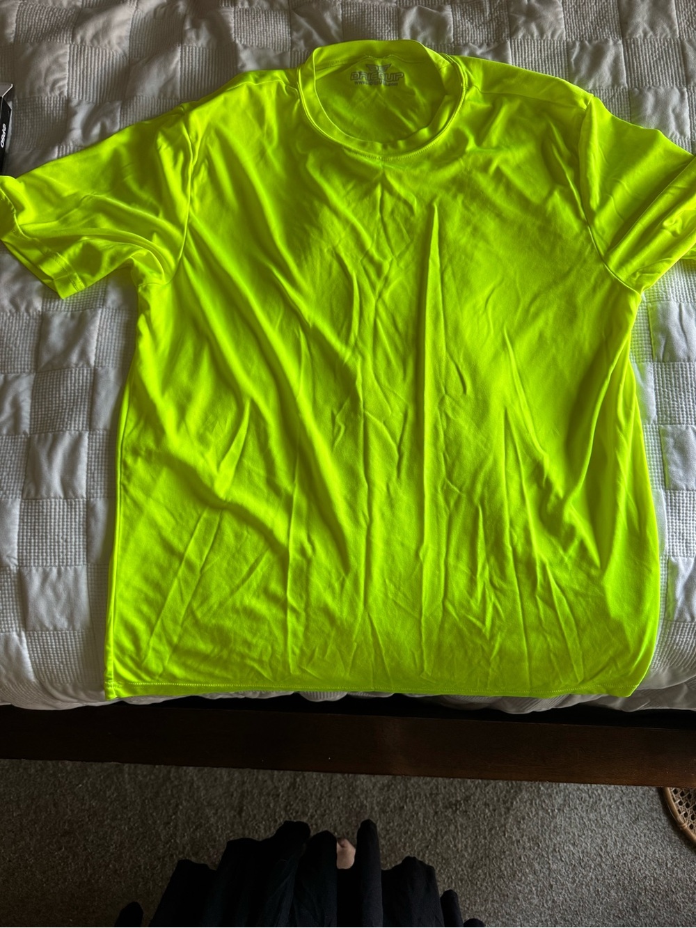 Neon Yellow Safety Tee